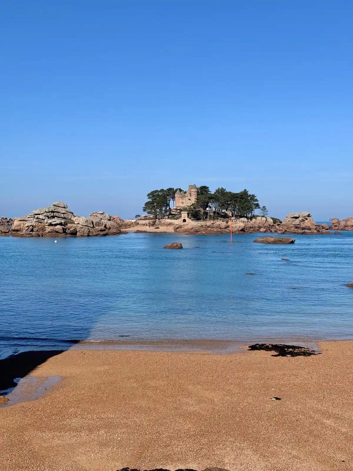 paisaje de Ploumanach